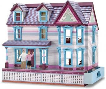 Melissa and Doug - Меблированный Деревянный Домик, MD3960