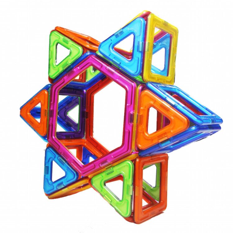 3D магнитный конструктор МК-66 Магникон