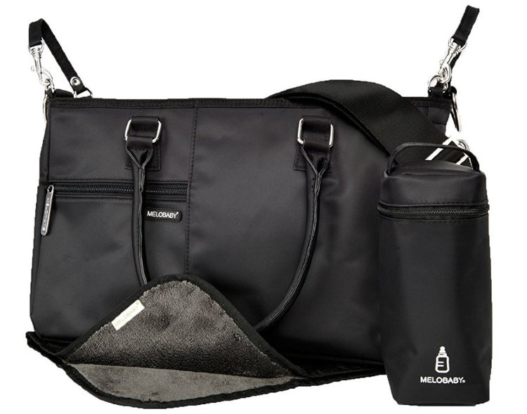 Сумка Melotote luxe noire Melobaby