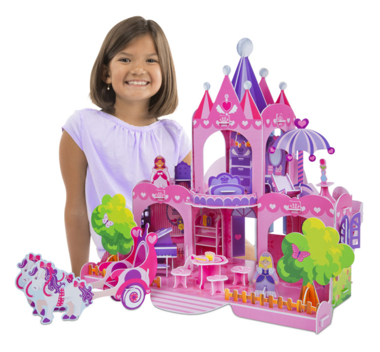3D пазлы Розовый домик MD9462 Melissa and Doug