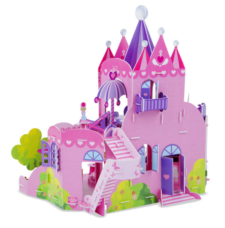 3D пазлы Розовый домик MD9462 Melissa and Doug