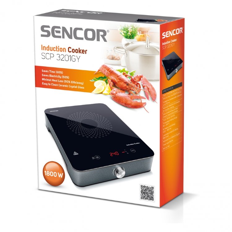 Настольная плита Sencor SCP 3201 GY
