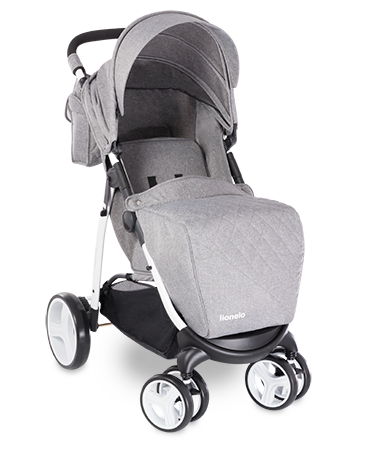 Прогулочная коляска Elise grey Lionelo