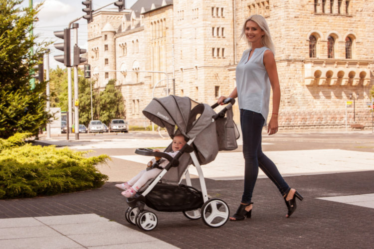Прогулочная коляска Elise grey Lionelo
