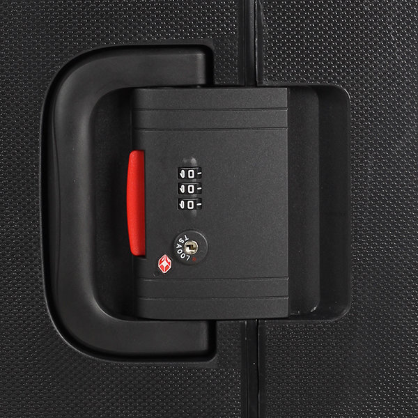 Чемодан Shield M black Rock