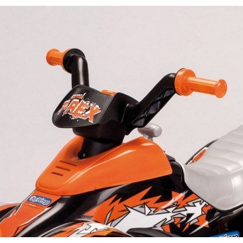 Peg Perego Квадроцикл T-REX (черно-оранжевый), OR 0066