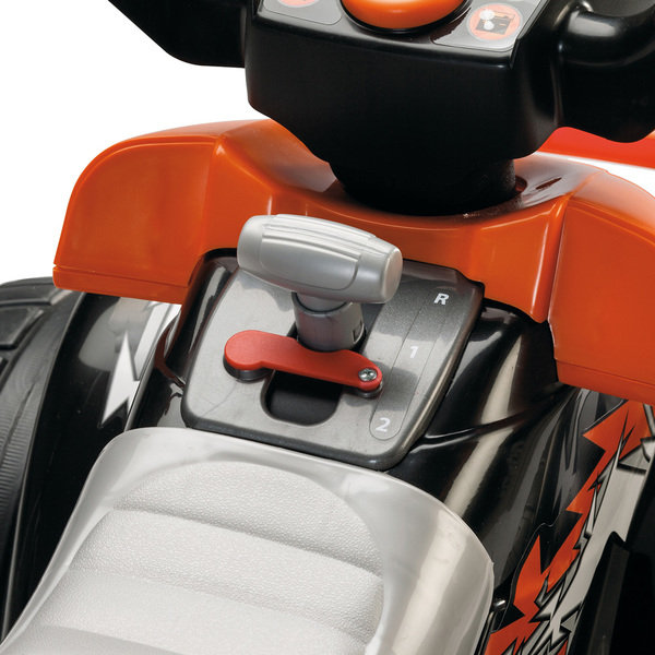 Peg Perego Квадроцикл T-REX (черно-оранжевый), OR 0066