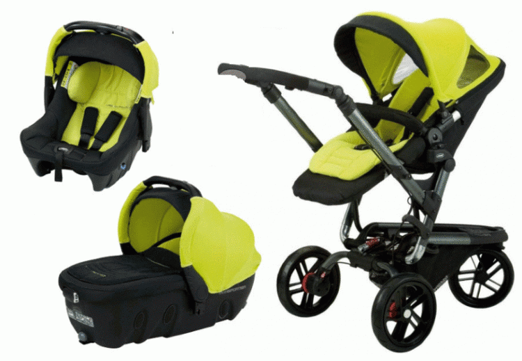 Jane Коляска Trider Formula Strata 3 в 1, P 38