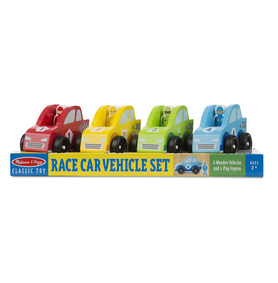 Деревянный набор Гоночные автомобили MD706 Melissa and Doug