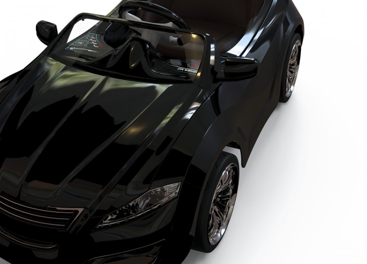 Электромобиль Henes Phantom M7, черный