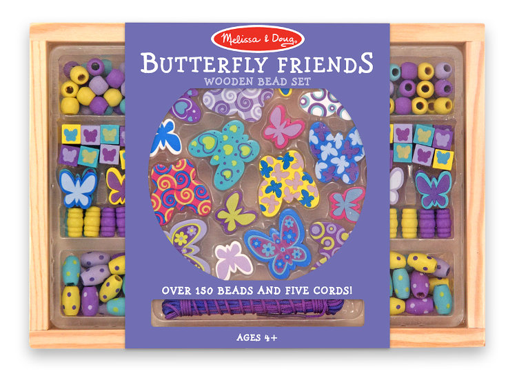 Melissa and Doug Набор бусинок Бабочки MD4179