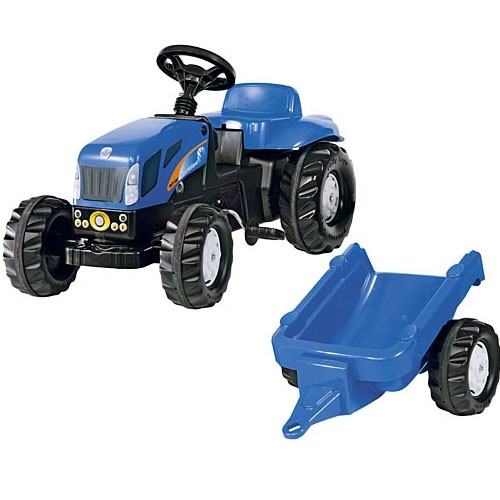 Rolly toys - трактор с прицепом Rolly kid, 013074