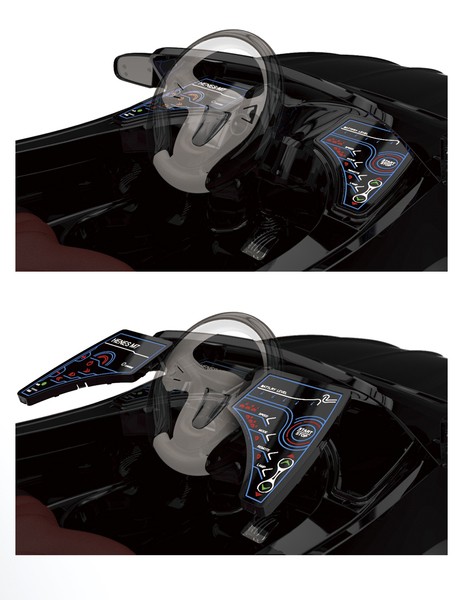Электромобиль Henes Phantom M7, белый