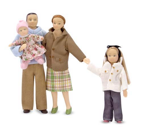 Melissa and Doug Семья для Викторианского домика MD2587