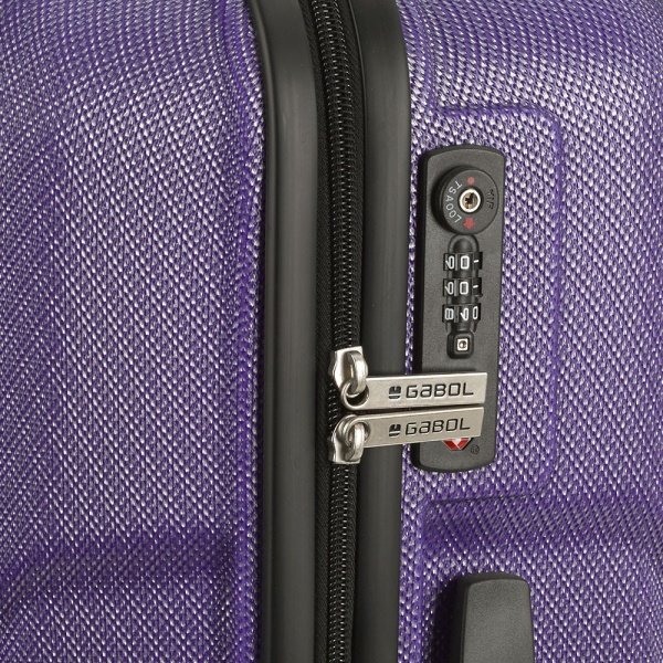 Чемодан Custom M Purple Gabol