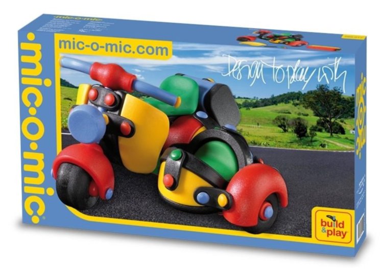 Конструктор Скутер с коляской Motor Scooter with Side Car 089.017 Mic-O-Mic