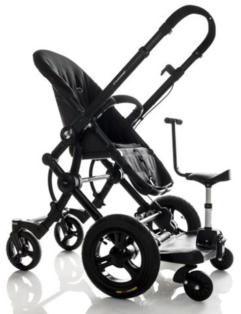Подставка для второго ребенка Ride-on board+sit Grey Bumprider