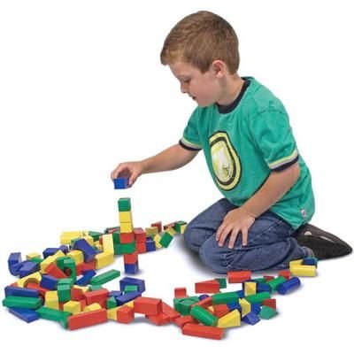 Melissa and Doug 100 деревянных кубиков MD481