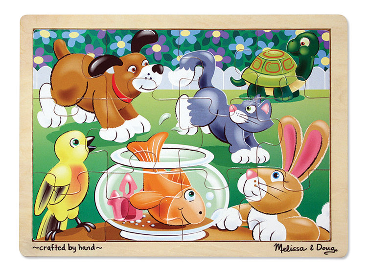 Melissa and Doug Домашние любимцы Пазл начального уровня MD2932