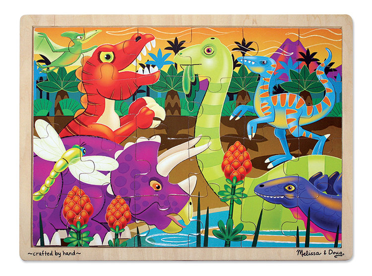 Melissa and Doug Динозавры Пазл начального уровня MD2936