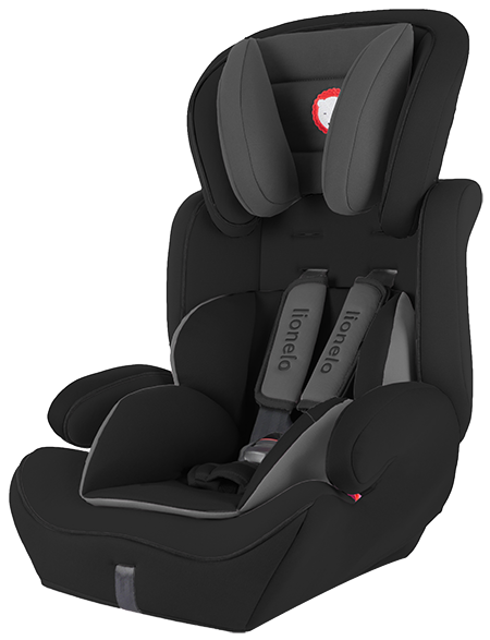 Автокресло Levi Plus black Lionelo