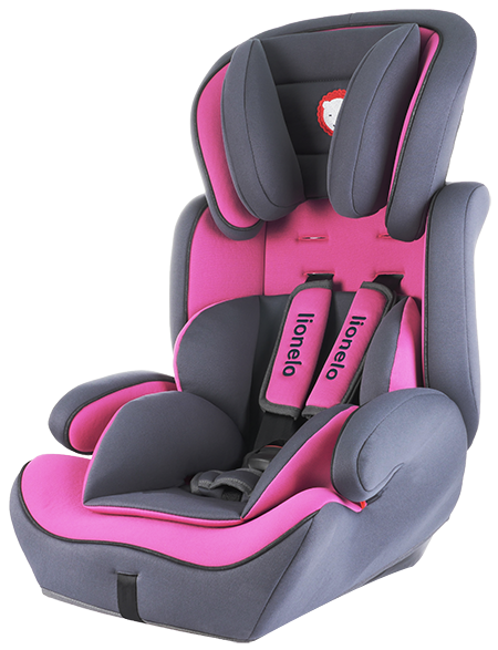 Автокресло Levi Plus pink Lionelo