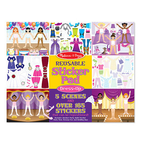 Melissa and Doug Многоразовые виниловые стикера Мода MD4198