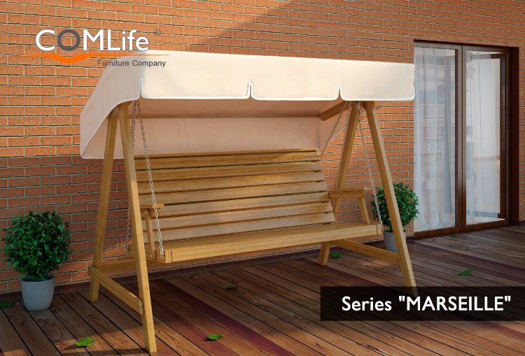 COMLife Качель Marseille, дерево