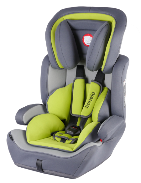 Автокресло Levi Plus lime Lionelo