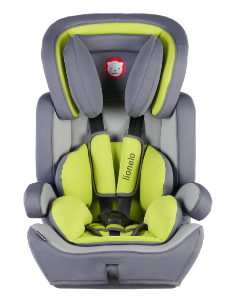 Автокресло Levi Plus lime Lionelo
