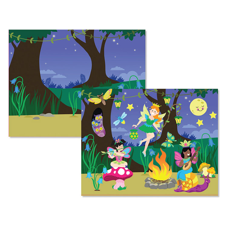 Melissa and Doug Набор многоразовых наклеек Феи MD8603