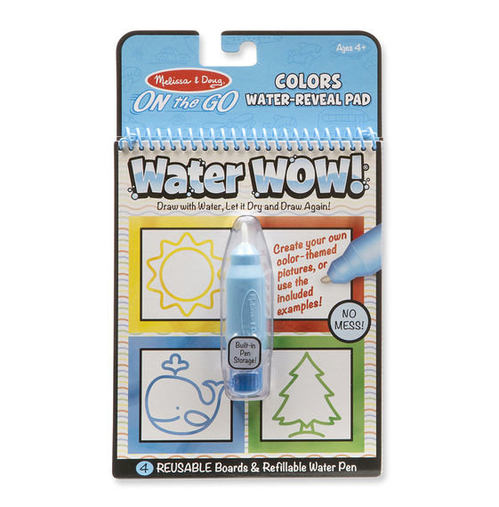 Волшебная водная раскраска Цвета и формы MD19444 Melissa and Doug