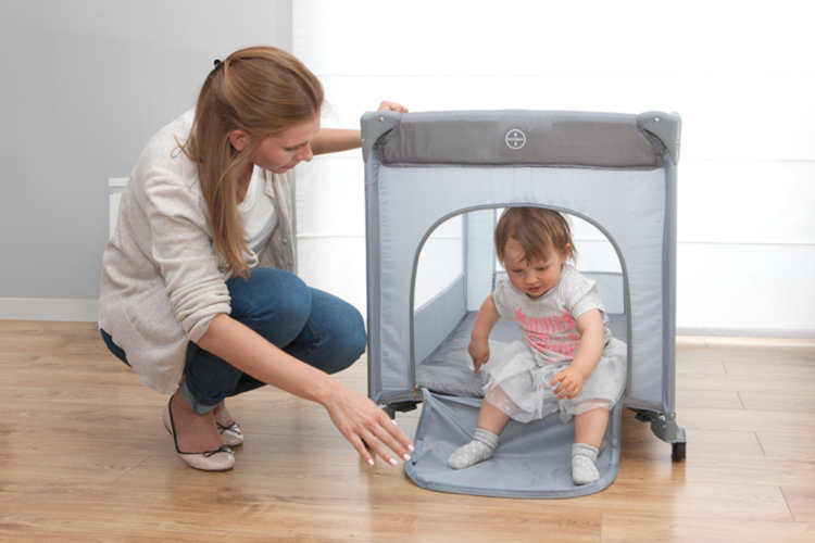 Манеж Suize grey Lionelo