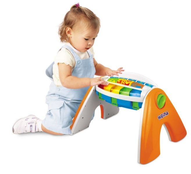 Музыкальный игровой центр Weina 4 в 1 «Галактика» 2076