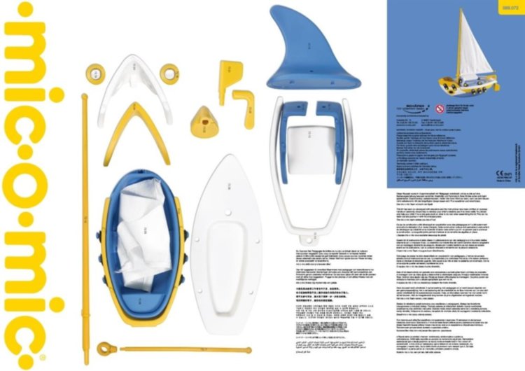 Конструктор Парусник Sailing Boat 089.072 Mic-O-Mic