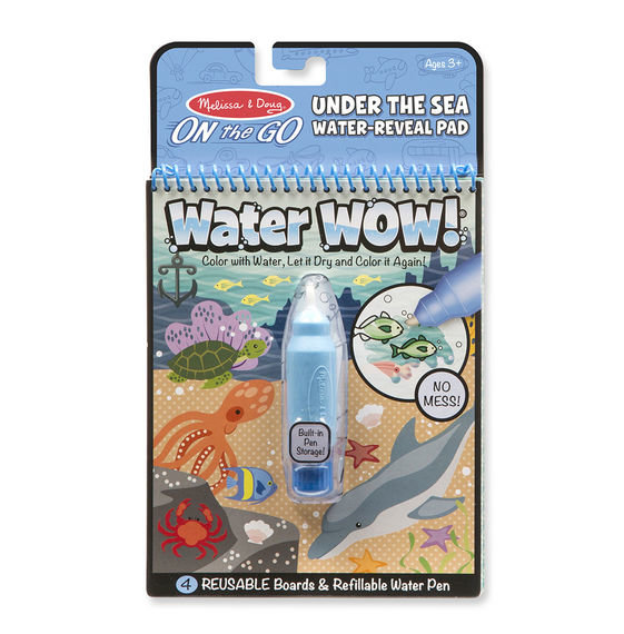 Волшебная водная раскраска Подводный мир MD19445 Melissa and Doug