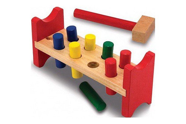 Melissa and Doug Стучалочка Забей гвоздь MD496