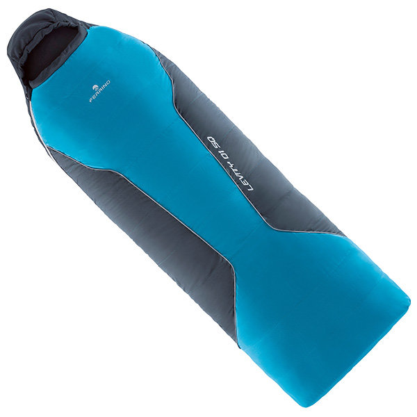 Спальный мешок  Levity 01 SQ/+9°C blue left Ferrino