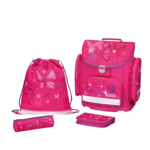 Ранец Midi Plus Pink Butterfly, 6459