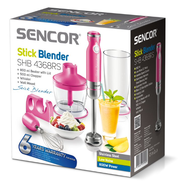 Блендер Sencor SHB 4368 RS