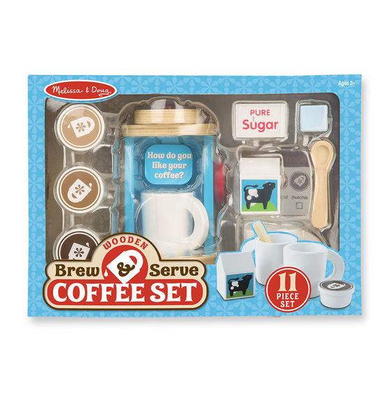 Деревянный набор Кофейный сервиз MD19842 Melissa and Doug