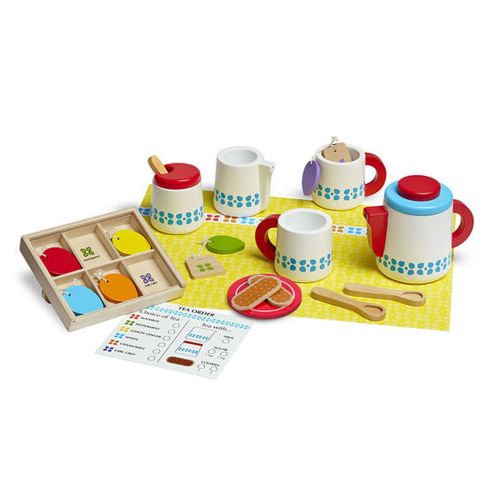 Деревянный набор Чайный сервиз MD19843 Melissa and Doug