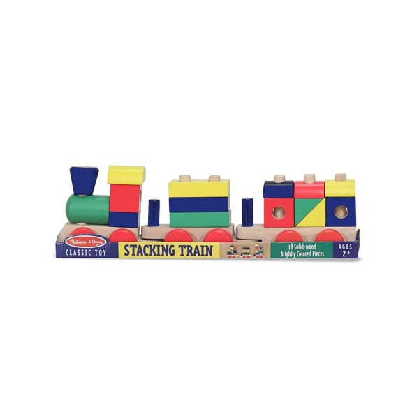 Melissa and Doug Поезд из кубиков MD572