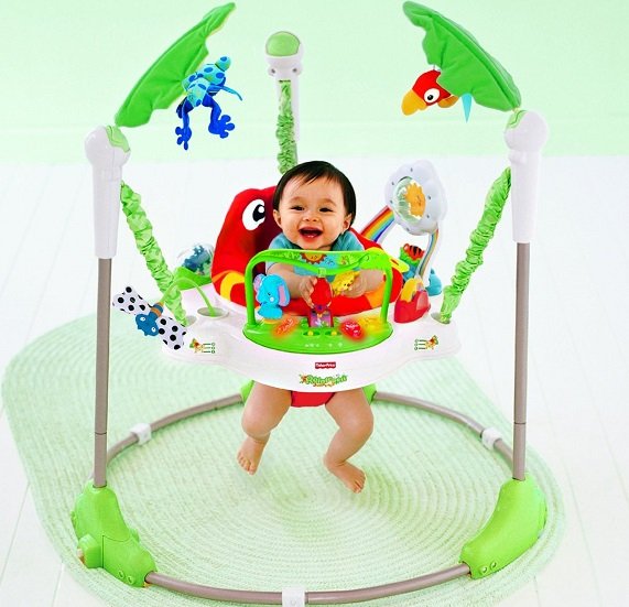 Развивающие прыгунки Fisher Price Джунгли К6070