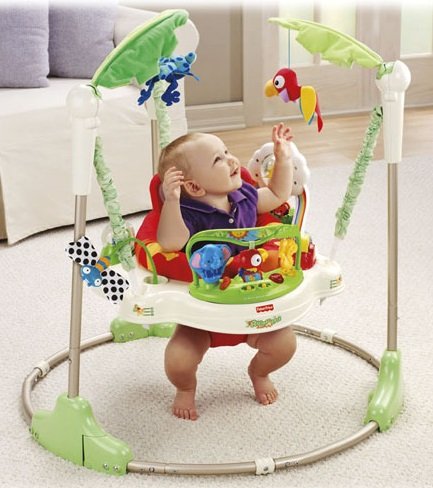 Развивающие прыгунки Fisher Price Джунгли К6070