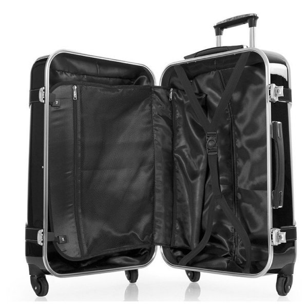 Чемодан Attitude S black Heys