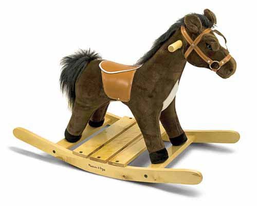 Плюшевая Лошадка-качалка MD2137 Melissa and Doug