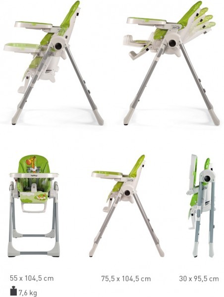 Стульчик для кормления Prima Pappa Zero3, Licorice