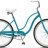 Велосипед 26" Schwinn Cruiser One Women  turquoise-teal